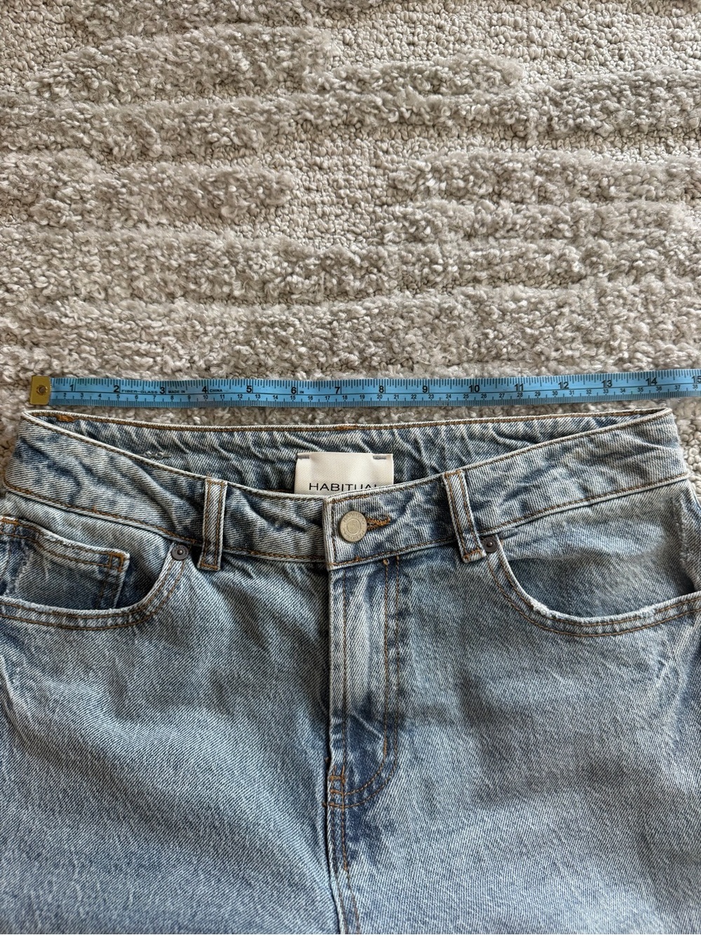 EUC Habitual Size 6/28 High Rise Wide Leg Denim Jeans - Picture 6 of 9